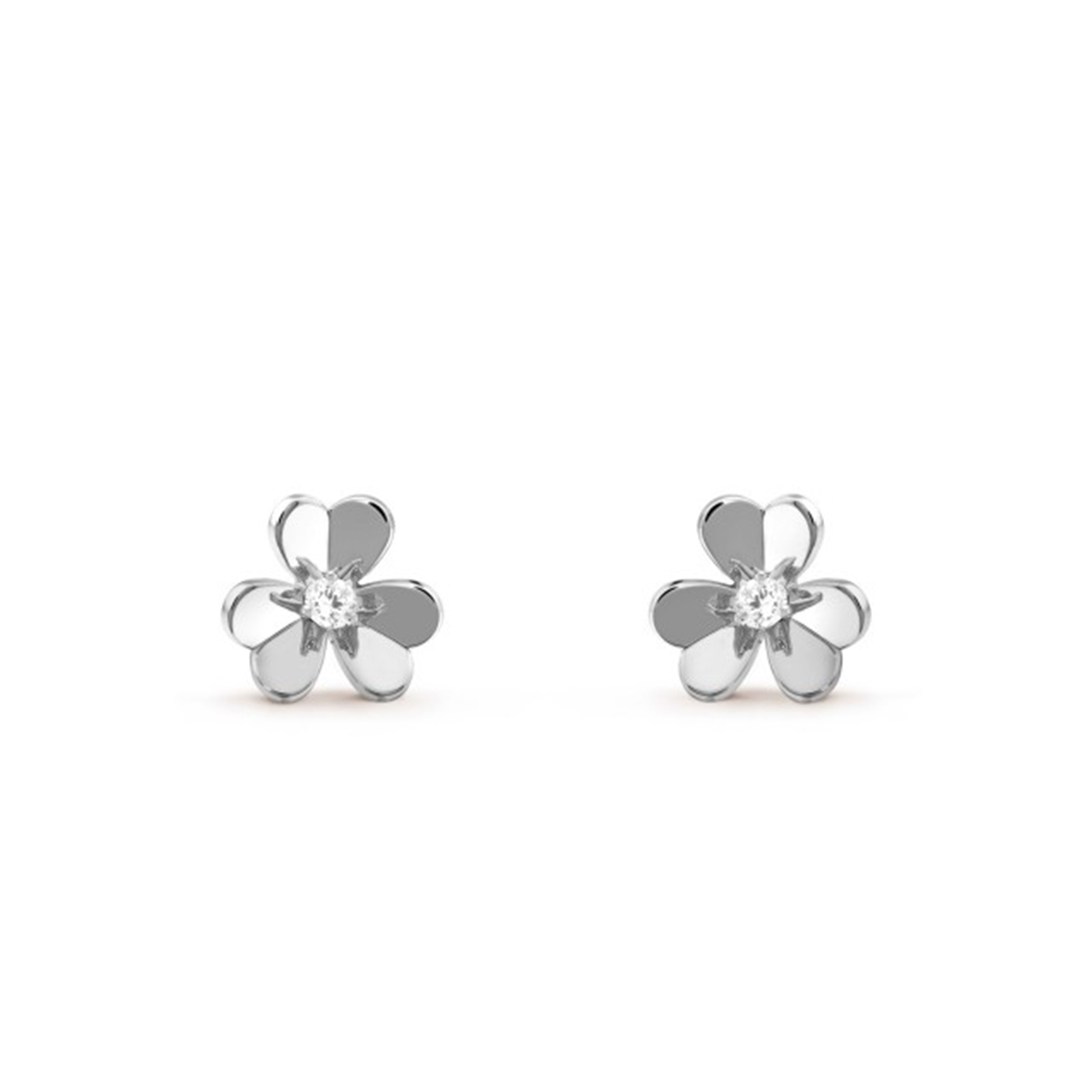 VAN CLEEF ARPELS FRIVOLE EARRINGS, MINI MODEL - WHITE GOLD, DIAMOND VCARP0J600 VAN CLEEF ARPELS FRIVOLE EARRINGS, MINI MODEL - WHITE GOLD, DIAMOND VCARP0J600
